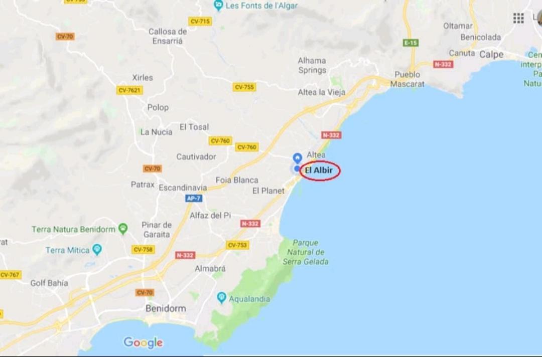 Albir Cosy Apartment El Albir Eksteriør bilde